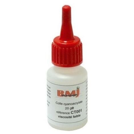 COLLE CYANOACRYLATE FLACON 20GR POUR JOINT REFRIGERATEUR / CONGELATEUR