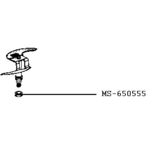 Joint Support Couteau/blender Moulinex MS-652317 - Pièce Détachée Robot Ménager - Compatible D'origine