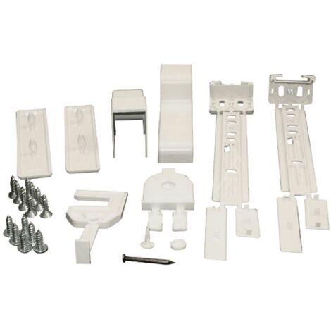 KIT DE FIXATION PORTE A GLISSIERE POUR REFRIGERATEUR BOSCH - 00264862 (1/3)