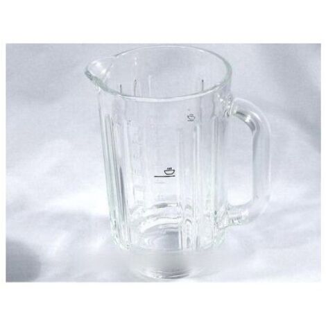 Kenwood – Bol en verre pour blender – Compatible modèles AT358, KW713790, KMC560 – Dimensions 1,5L, Ø 20cm – Résistant aux chocs thermiques