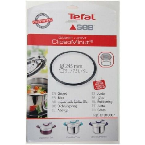 Joint 245 mm pour autocuiseur Clipsominut' – Étanchéité optimale – Compatible avec modèles Seb – Accessoire essentiel pour cuisson