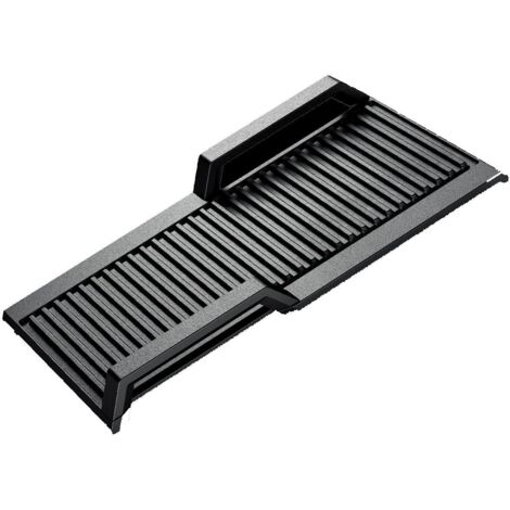 Siemens – Plaque gril nervurée pour induction – Compatible avec plaques à induction – Surface antiadhésive – 24 x 24 cm