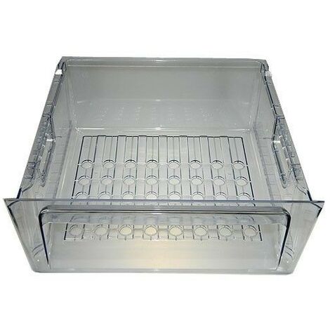 FAR – Tiroir transparent bleu 165 mm pour congélateur – Organisation optimale des aliments – Visibilité claire du contenu