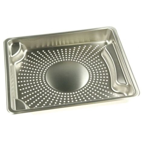Vhbw Plaque De Four Compatible Whirlpool AKPM 749 - 44,5 X 37,5 X 5 Cm Anti-Adhésif Émaillée Noire