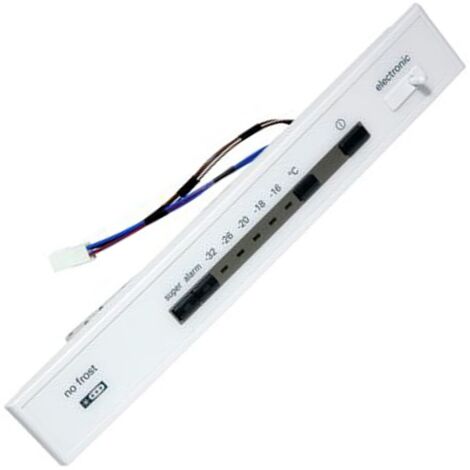 Bandeau de commande avec carte électronique d'origine (00666391) Réfrigérateur, congélateur BOSCH