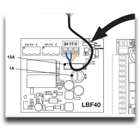 Carte électronique CAME LBF40