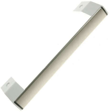 Poignée de porte pour réfrigérateur INDESIT – Entraxe 250mm – Compatible avec modèles UI4F1TW, SI61W, UI6F1TW – Pièce détachée