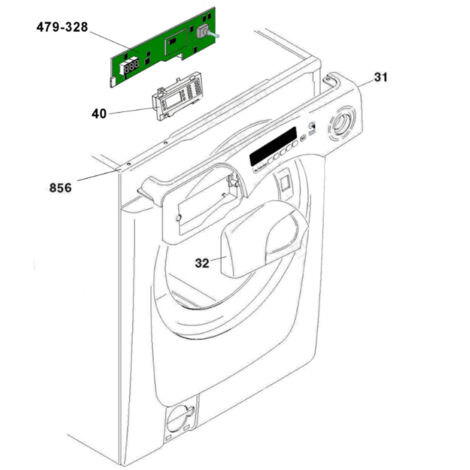 ZU131 Marklin 7210 Ho Tableau de commande Schalptult Switch panel
