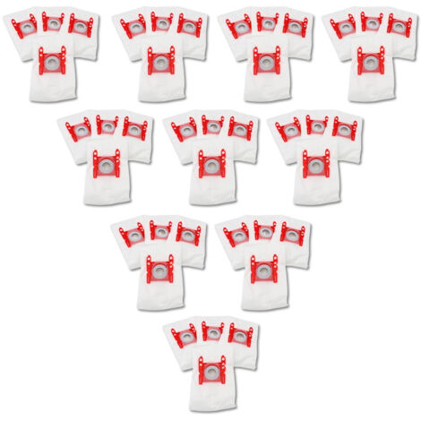 10 sacchetti per aspirapolvere adatti per Bosch BBZ41FGALL – Type G ALL (n. 17000940