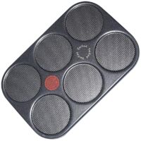 Plaque de cuisson 6 crêpes – Protection antiadhésive – Compatible avec raclette, gril, wok TEFAL – Dimensions optimales pour cuisson uniforme