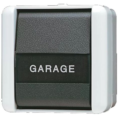 VIMAR 0R19000 Schalter Arké Serie – 1-polig, 10A 250V, Beleuchtbar, Grau, Für Lampen Mit Netzteil