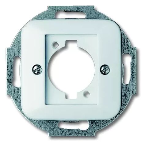 Busch-Jaeger 6435-214 Zentralscheibe Alpinweiß - Abdeckung Für Zeitschaltuhren Und Temperaturregler