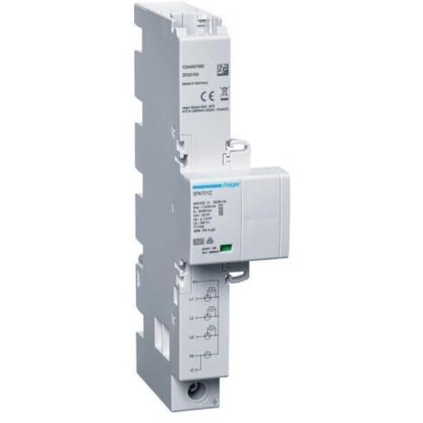 Hager SPA801Z Kombiableiter T1T2T3 4P Iimp 12,5kA TT/TNS Hager SPA801Z Kombiableiter T1T2T3 4P Iimp 12,5kA TT/TNS
