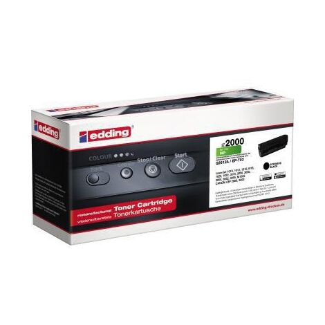 EDDING Toner edding kein Originalzubehör Kompatibel mit: HP 12A EDD-2000 ca. 2.000 Seitenschwarz (1/3)