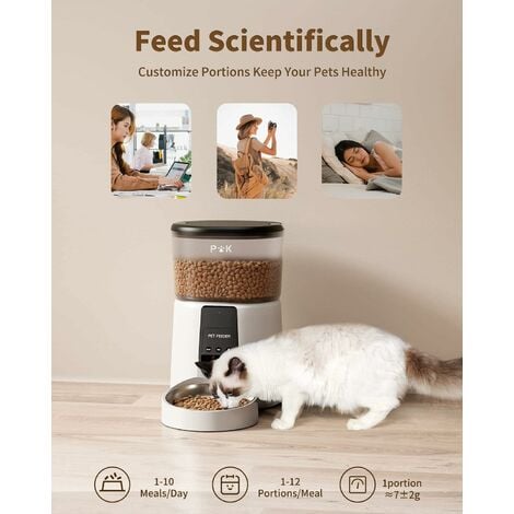 Distributeur de Croquettes Automatique WIFI-Camera – Vraiment-chat