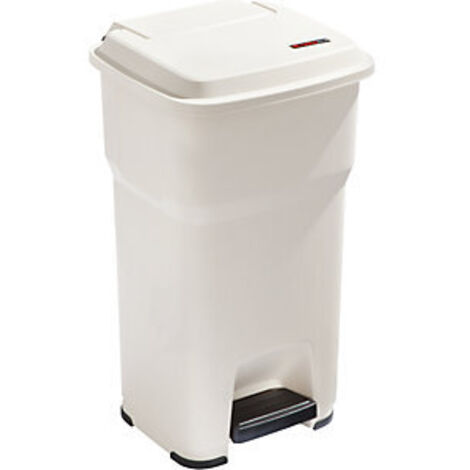 Korbell MAXI Pattumiera Per Pannolini 26L Bianco - Pedale Mani Libere, A Prova Di Bambino, Ecologico - Con 1 Ricarica Inclusa (330 Pannolini)