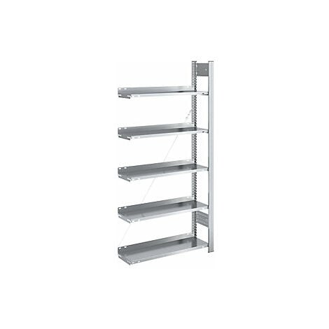 shelfplaza® HOME 200x100x50 cm Scaffale metallo per carichi pesanti  antracite con 7 ripiani con 125kg