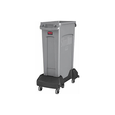 Rubbermaid RHP2806TPWHI - Cestino Per Rifiuti Rettangolare - Plastica Bianca - 9 Litri - Aperto E Resistente - 2