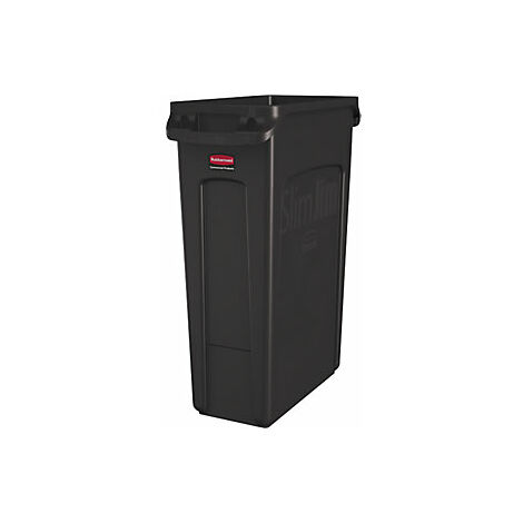 Rubbermaid Cestino SLIM JIM® capacità 87 l con canali di (1/4)