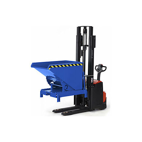 2 Contenitori In Miniatura Per Carrello Elevatore RC: Scala 1/14, Colore Argento, Impilabili. Fatti In USA, Marca Generica.
