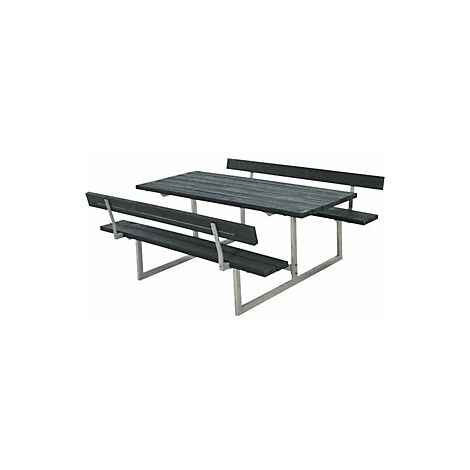 kaiserkraft Set di tavolo e panche per 6 persone lungh x prof (1/4)