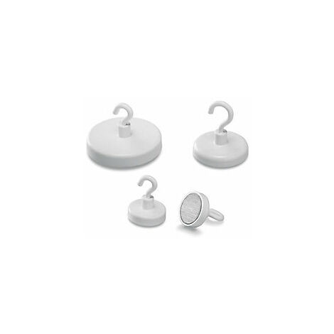 magnetoplan Gancio magnetico conf da 10 pz Ø 47 mm