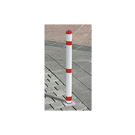 kaiserkraft  Paletti di sbarramento in plastica  con supporto a