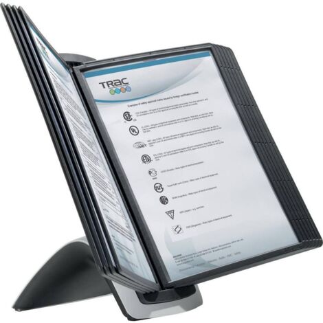 Durable Piedistallo per pannello espositivo SHERPA STYLE TABLE 10 - 5855 Nero DIN A4 Numero di display inclusi 10 (1/5)