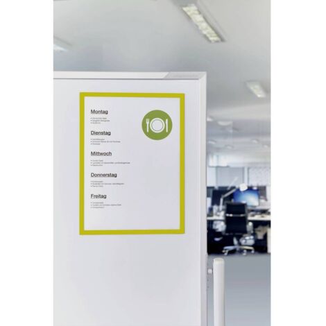 magnetoplan Cartelletta trasparente magnetofix per formato