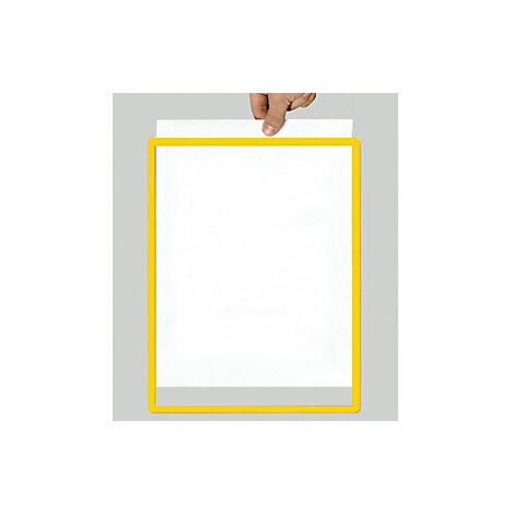 Cornice Pieghevole VITAdisplays A3 Argento - Profilo Alluminio 25mm Con Pellicola Antiriflesso PET - 2