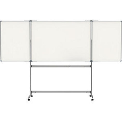 Lavagna In Feltro Grigio 60x40 Cm | Bacheca Decorativa Pieghevole Con Nastro Adesivo E 30 Puntine