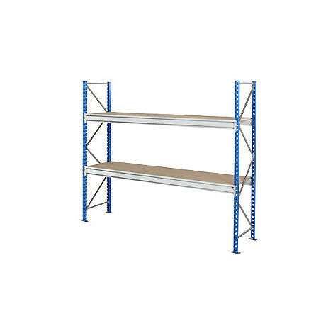 Manorga  Scaffale a campata larga con pannelli in truciolato 