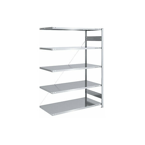 eurokraft pro  Scaffale lungo a innesto  zincato  altezza 2000 (1/3)