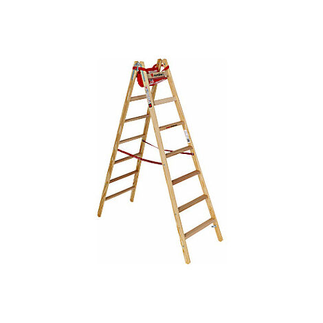 kaiserkraft  Scala in legno con comodi pioli larghi  salita su