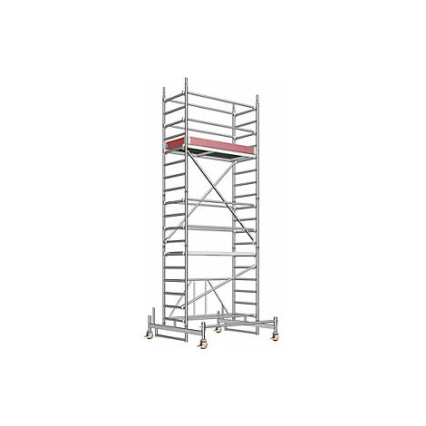 Layher  Trabattello pieghevole in alluminio ZIFA  piattaforma 1
