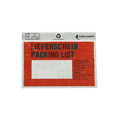 ratioform Busta portadocumenti con certificazione FSC® conf (1/4)