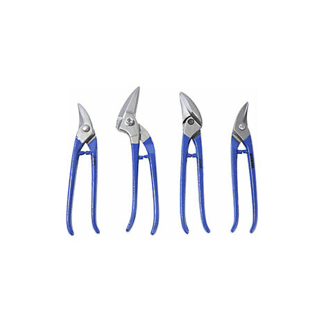 Set Di 3 Cesoie Per Latta - Alta Qualità Per Taglio Lamiera - 250mm Per Fai Da Te E Lavorazioni - Foto 3