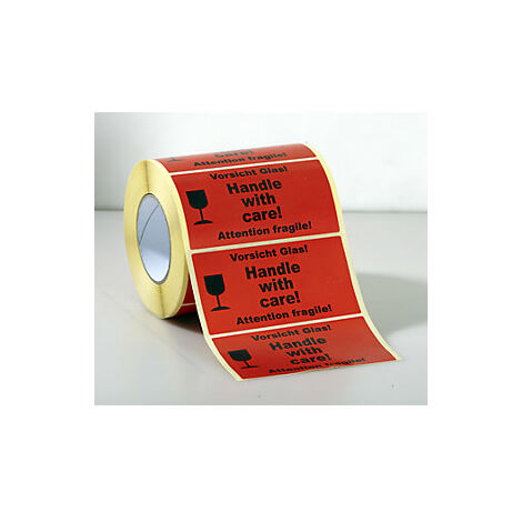 Etichetta Fragile Stampabile Per Pacchi Spedizione. 4511179 Arte - Foto 3