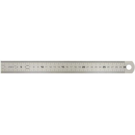 KS Tools  Riga in acciaio semi-flessibile  inossidabile 
