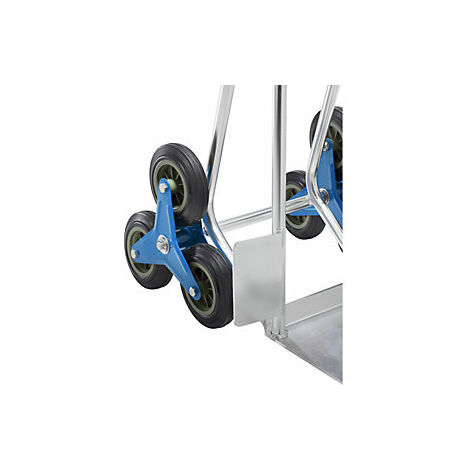 Carrello Pieghevole Per Scale In Alluminio – 6 Ruote, Portata 75kg, Borsa Inclusa