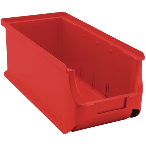 Cassetta di stoccaggio professionale-Plus L320xP150xH125mm PP rossa