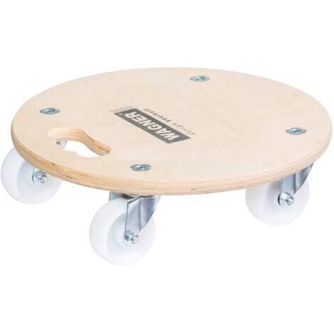 Carrello Trasporto Wagner 78x59cm - Portata 500kg, Superficie Antiscivolo, Con Ruote Morbide - Foto 5