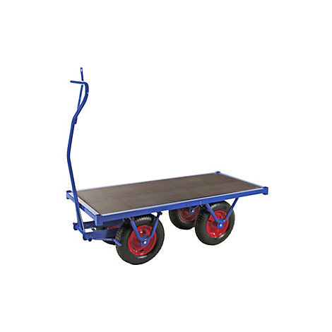 Kongamek Carrello per carichi pesanti con ruote in gomma con