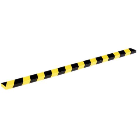 Durable 1108130 Profilo di protezione Nero, Giallo (L x L x A) 1000 x 60 x 20 mm (1/4)