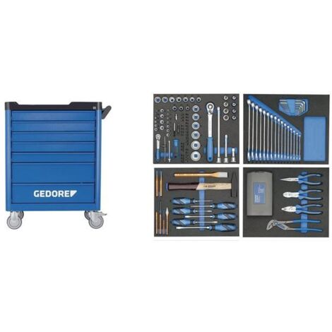 GEDORE Carrello portautensili workster smartline con utensili (1/4)