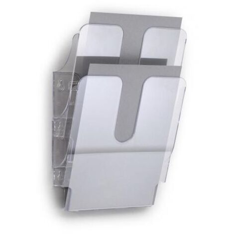 DURABLE Espositore da parete FLEXIPLUS incl viti e tasselli
