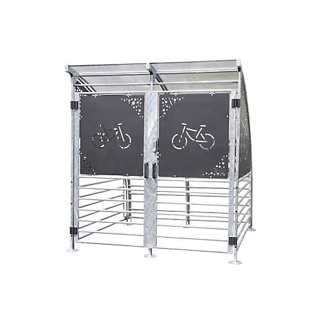 Tenda da campeggio portatile per bicicletta, garage per esterni, tenda da campeggio a cupola per giardino, tessuto Oxford 210D, per biciclette, motociclette, attrezzi da giardino e tosaerba, S