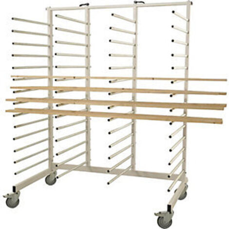 Kongamek  Carrello a rastrelliera Cira  un lato utile  14