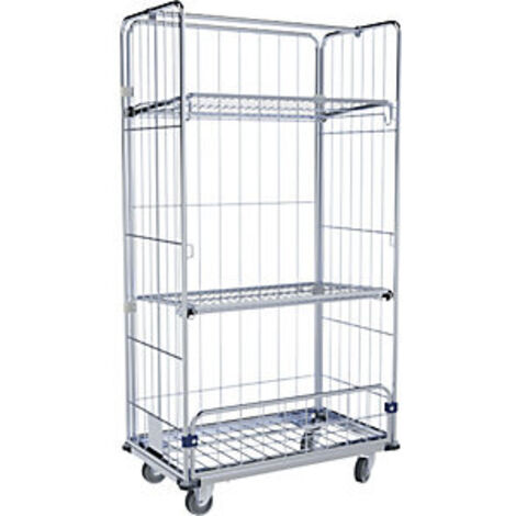 kaiserkraft  Carrello per biancheria  4 lati  alt x largh x