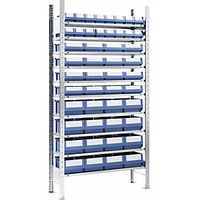eurokraft pro Scaffale a innesto con cassettine altezza 2000